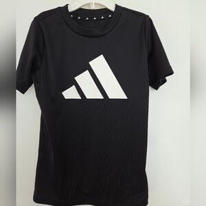 Kids Sport Adidas Black Tee